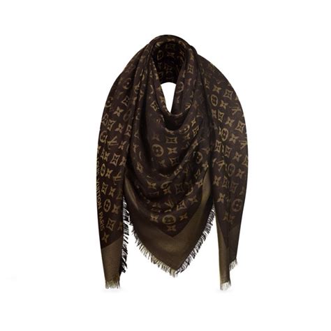 louis vuitton monogram scarf wool silk|Women's Silk Scarves, Squares, Bandeaus in Luxe Prints.